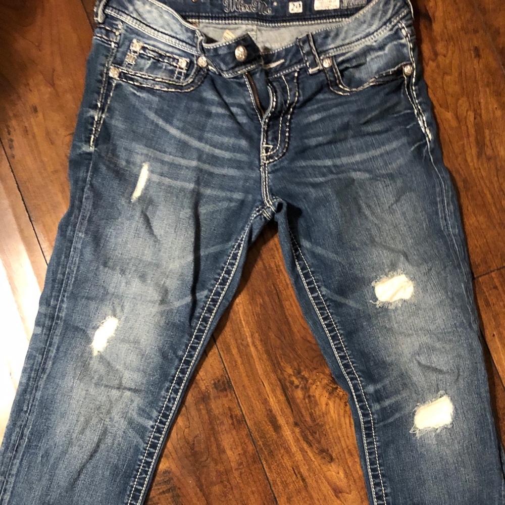 Miss Me Denim Capri